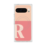 Premium Square Case with Pixelsnap［ Original - initial two tone - R pink ］