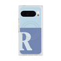 Premium Square Case with Pixelsnap［ Original - initial two tone - R blue ］