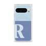 Premium Square Case with Pixelsnap［ Original - initial two tone - R blue ］