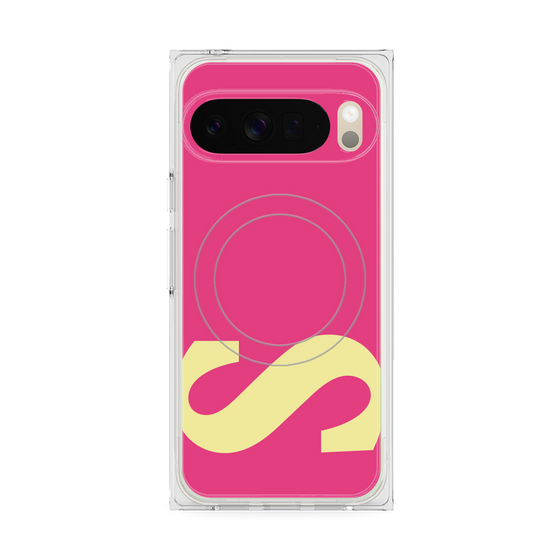 Premium Square Case with Pixelsnap［ Original - initial color - S pink ］