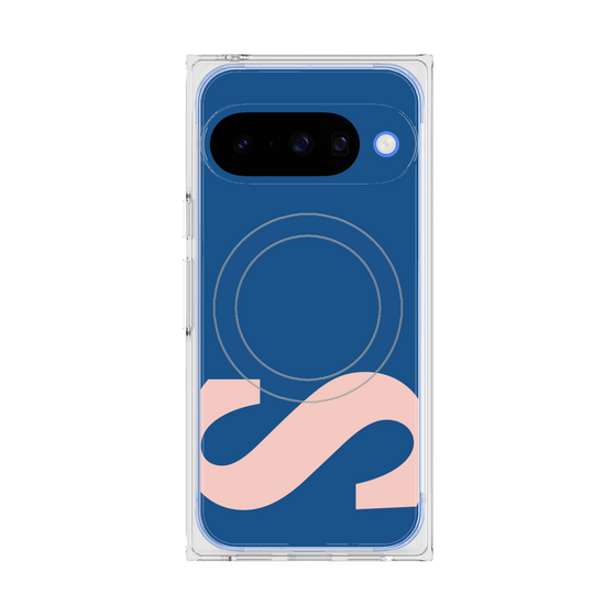 Premium Square Case with Pixelsnap［ Original - initial color - S navy ］