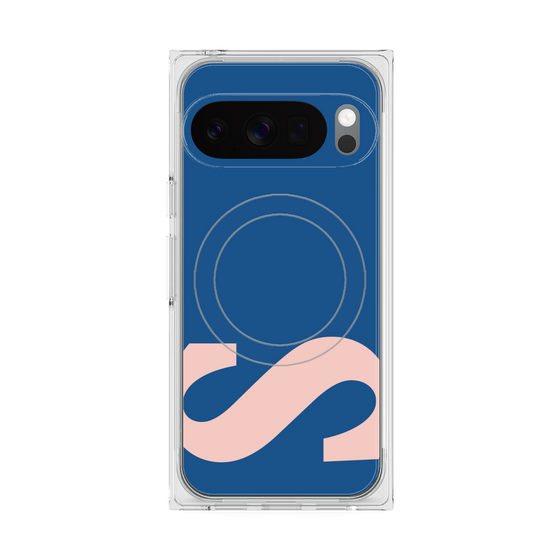 Premium Square Case with Pixelsnap［ Original - initial color - S navy ］