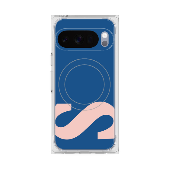 Premium Square Case with Pixelsnap［ Original - initial color - S navy ］