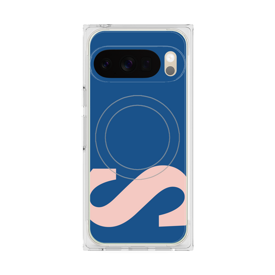 Premium Square Case with Pixelsnap［ Original - initial color - S navy ］