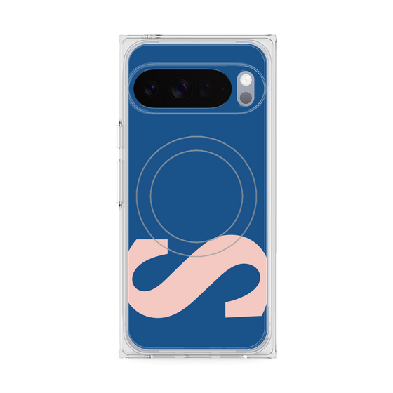 Premium Square Case with Pixelsnap［ Original - initial color - S navy ］