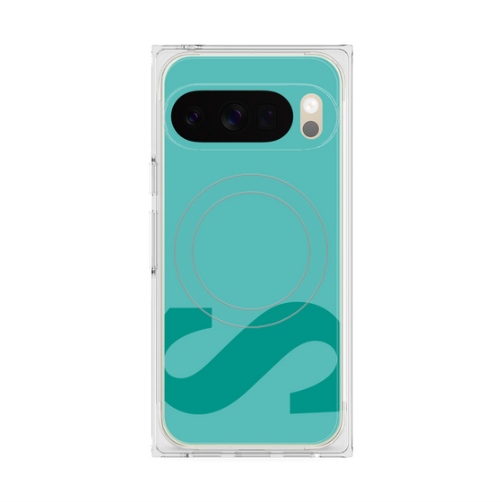 Premium Square Case with Pixelsnap［ Original - initial color - S light green ］