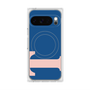 Premium Square Case with Pixelsnap［ Original - initial color - T navy ］