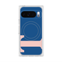 Premium Square Case with Pixelsnap［ Original - initial color - T navy ］