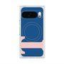 Premium Square Case with Pixelsnap［ Original - initial color - T navy ］