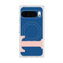 Premium Square Case with Pixelsnap［ Original - initial color - T navy ］