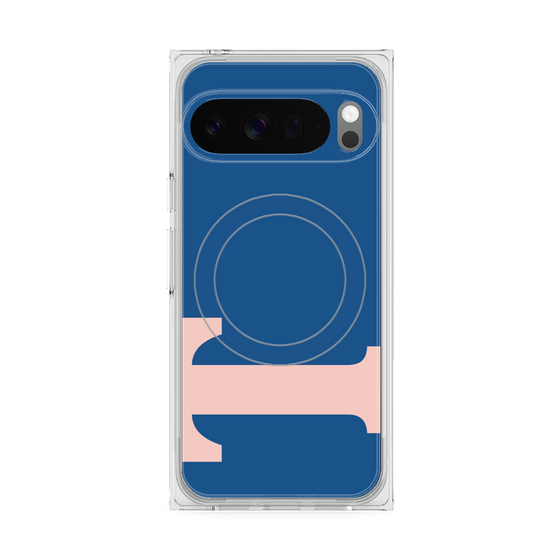 Premium Square Case with Pixelsnap［ Original - initial color - T navy ］