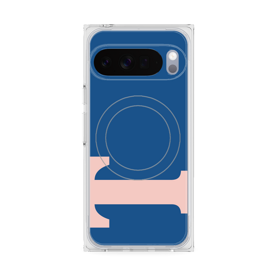 Premium Square Case with Pixelsnap［ Original - initial color - T navy ］