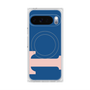 Premium Square Case with Pixelsnap［ Original - initial color - T navy ］