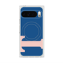 Premium Square Case with Pixelsnap［ Original - initial color - T navy ］