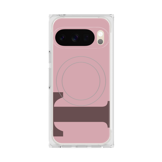 Premium Square Case with Pixelsnap［ Original - initial color - T dusty pink ］