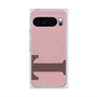 Premium Square Case with Pixelsnap［ Original - initial color - T dusty pink ］
