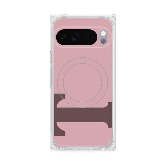 Premium Square Case with Pixelsnap［ Original - initial color - T dusty pink ］