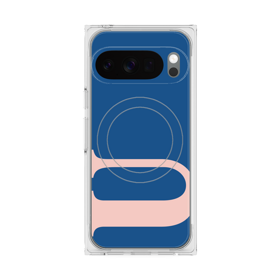 Premium Square Case with Pixelsnap［ Original - initial color - U navy ］