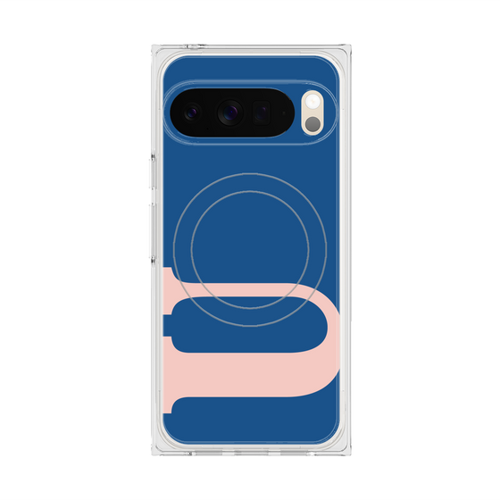 Premium Square Case with Pixelsnap［ Original - initial color - U navy ］