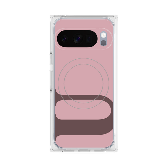 Premium Square Case with Pixelsnap［ Original - initial color - U dusty pink ］