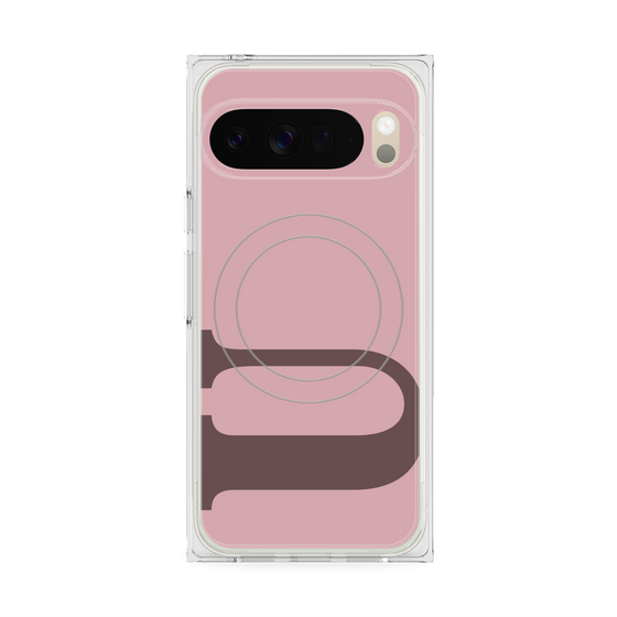 Premium Square Case with Pixelsnap［ Original - initial color - U dusty pink ］