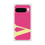 Premium Square Case with Pixelsnap［ Original - initial color - V pink ］