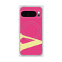 Premium Square Case with Pixelsnap［ Original - initial color - V pink ］