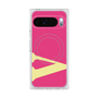 Premium Square Case with Pixelsnap［ Original - initial color - V pink ］