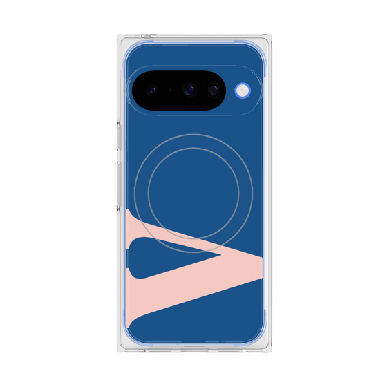 Premium Square Case with Pixelsnap［ Original - initial color - V navy ］