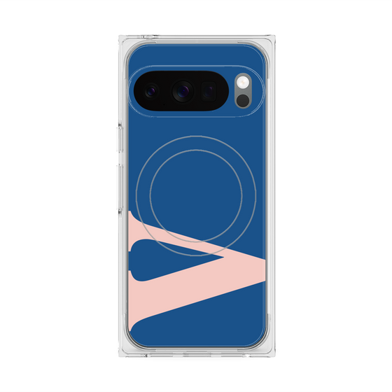 Premium Square Case with Pixelsnap［ Original - initial color - V navy ］