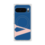 Premium Square Case with Pixelsnap［ Original - initial color - V navy ］