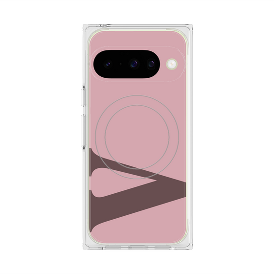 Premium Square Case with Pixelsnap［ Original - initial color - V dusty pink ］