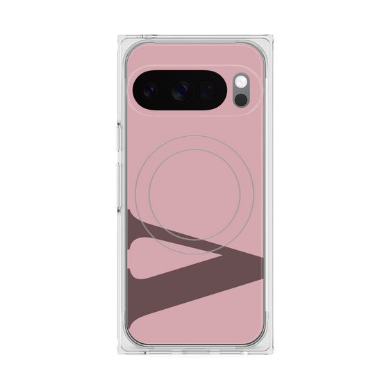 Premium Square Case with Pixelsnap［ Original - initial color - V dusty pink ］