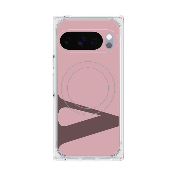 Premium Square Case with Pixelsnap［ Original - initial color - V dusty pink ］