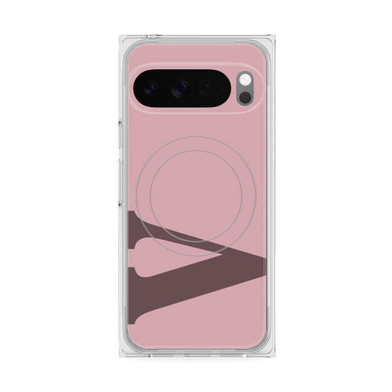 Premium Square Case with Pixelsnap［ Original - initial color - V dusty pink ］