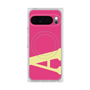 Premium Square Case with Pixelsnap［ Original - initial color - A pink ］