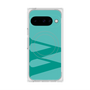Premium Square Case with Pixelsnap［ Original - initial color - W light green ］