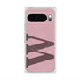 Premium Square Case with Pixelsnap［ Original - initial color - W dusty pink ］