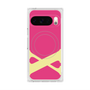 Premium Square Case with Pixelsnap［ Original - initial color - X pink ］