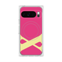 Premium Square Case with Pixelsnap［ Original - initial color - X pink ］