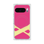Premium Square Case with Pixelsnap［ Original - initial color - X pink ］