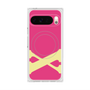 Premium Square Case with Pixelsnap［ Original - initial color - X pink ］