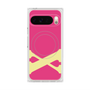 Premium Square Case with Pixelsnap［ Original - initial color - X pink ］