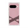Premium Square Case with Pixelsnap［ Original - initial color - X dusty pink ］