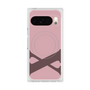 Premium Square Case with Pixelsnap［ Original - initial color - X dusty pink ］