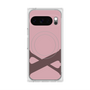 Premium Square Case with Pixelsnap［ Original - initial color - X dusty pink ］