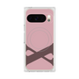 Premium Square Case with Pixelsnap［ Original - initial color - X dusty pink ］