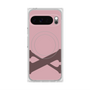Premium Square Case with Pixelsnap［ Original - initial color - X dusty pink ］