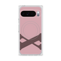 Premium Square Case with Pixelsnap［ Original - initial color - X dusty pink ］