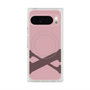 Premium Square Case with Pixelsnap［ Original - initial color - X dusty pink ］